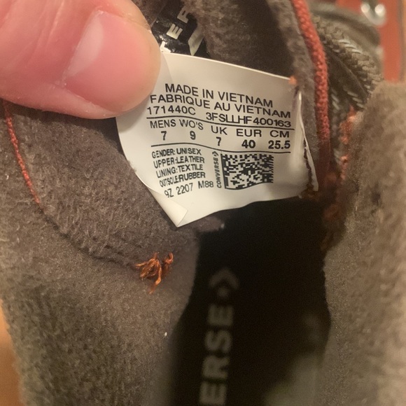 Converse Chuck Taylor All Star Winter Sneaker - Cedar Brown - Picture 3 of 9